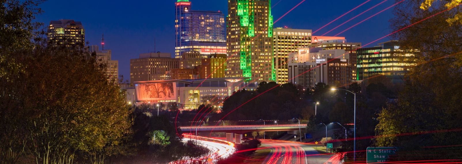 Downtown Raleigh skyline