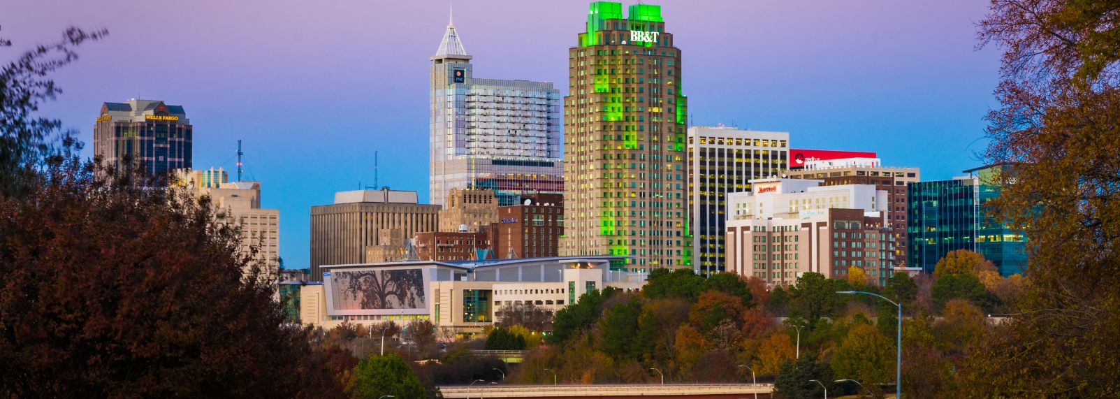December 2017 Downtown Raleigh Skyline