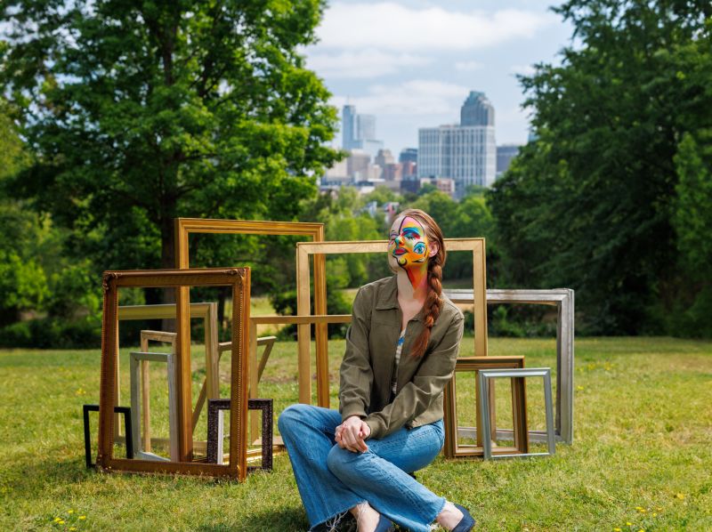 Nobody Out-Nerds Raleigh (Art Nerd) (Square)