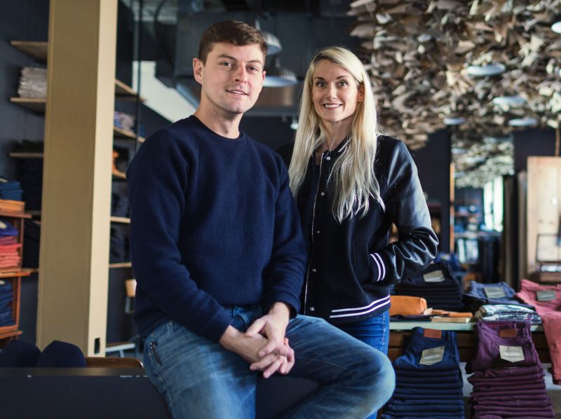 Victor Lytvinenko and Sarah Yarborough