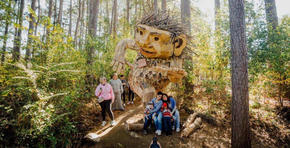 Thomas Dambo's Trolls