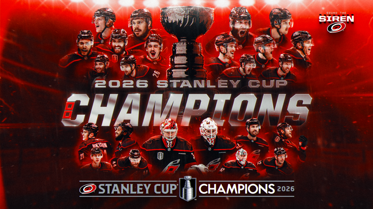 Carolina Hurricanes Stanley Cup Graphic