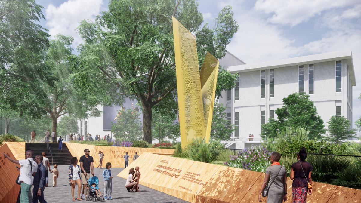 North Carolina Freedom Park rendering