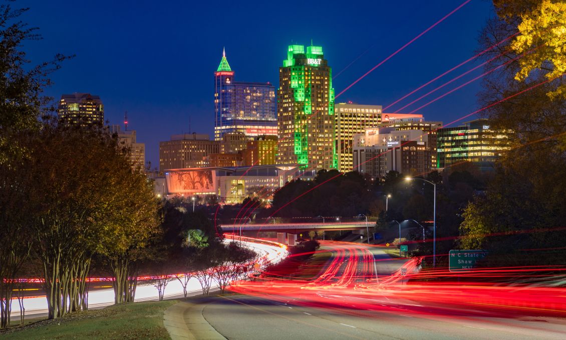 Downtown Raleigh skyline