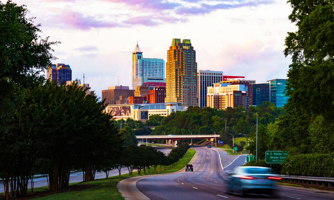 Raleigh N.C. Skyline