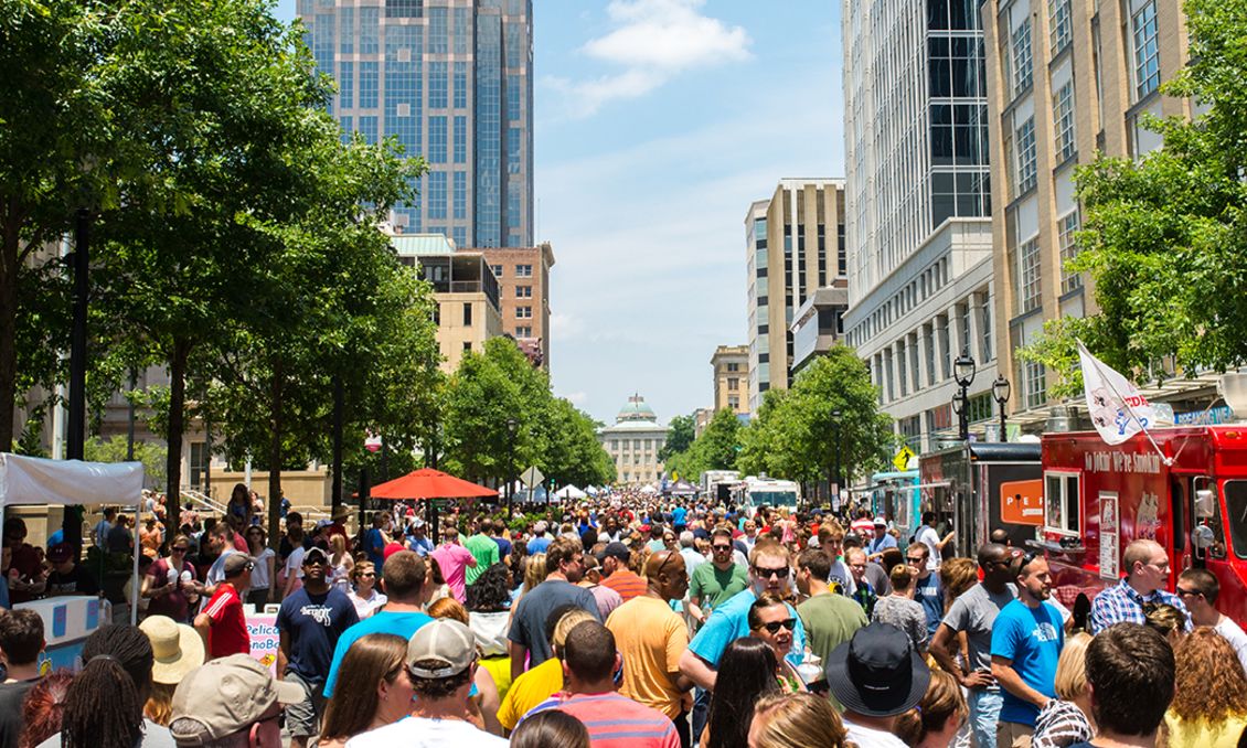 Downtown Raleigh Food Truck Rodeo