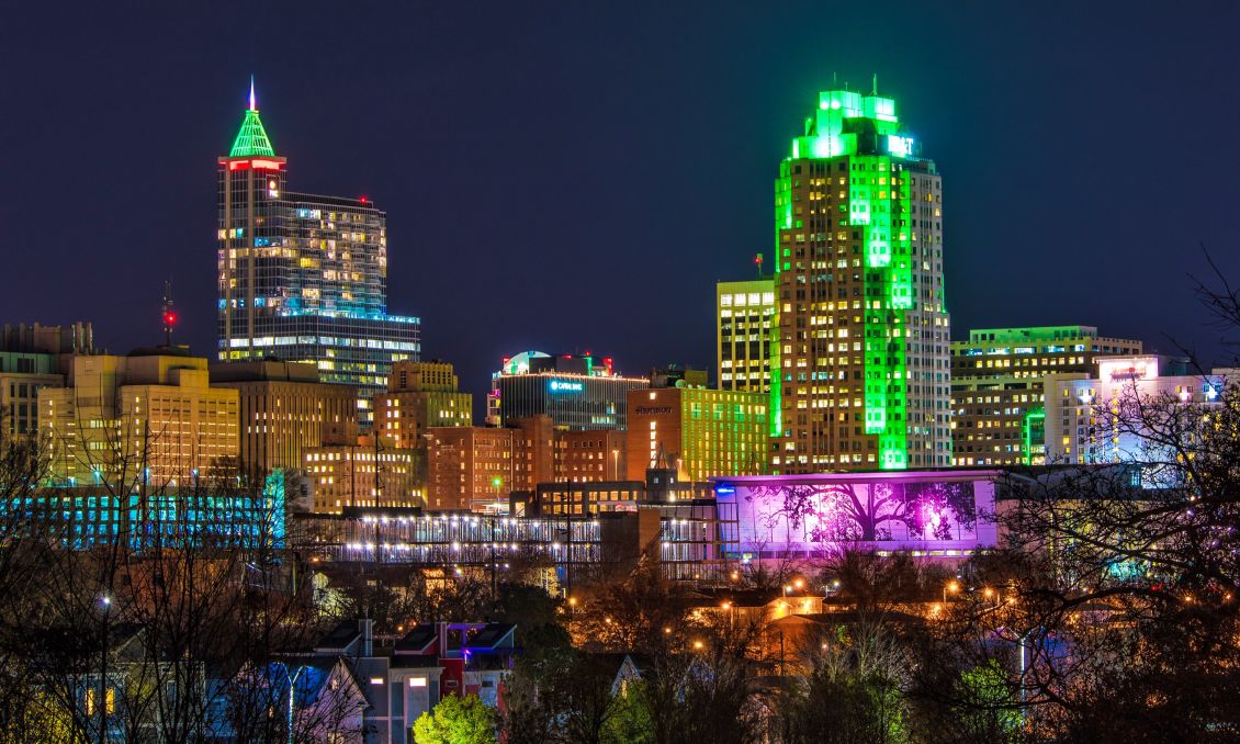 Downtown Raleigh skyline