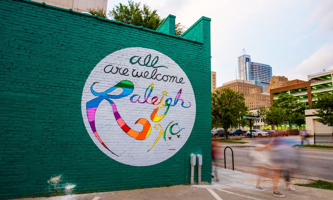 All Are Welcome Mural