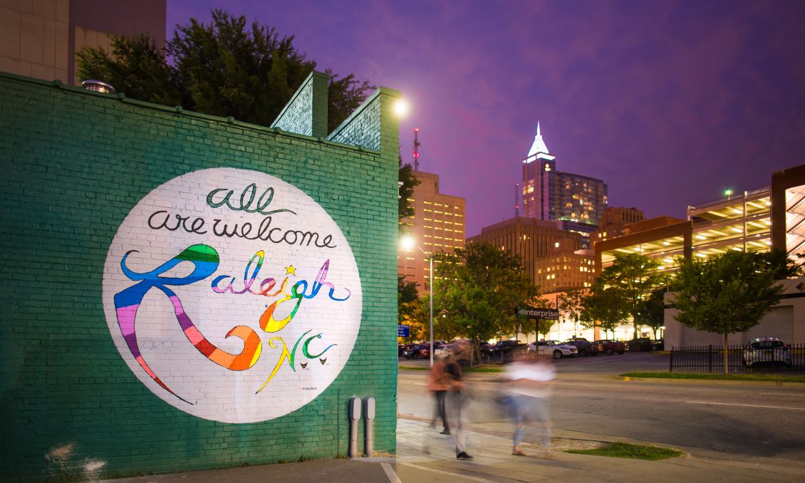All Are Welcome Mural