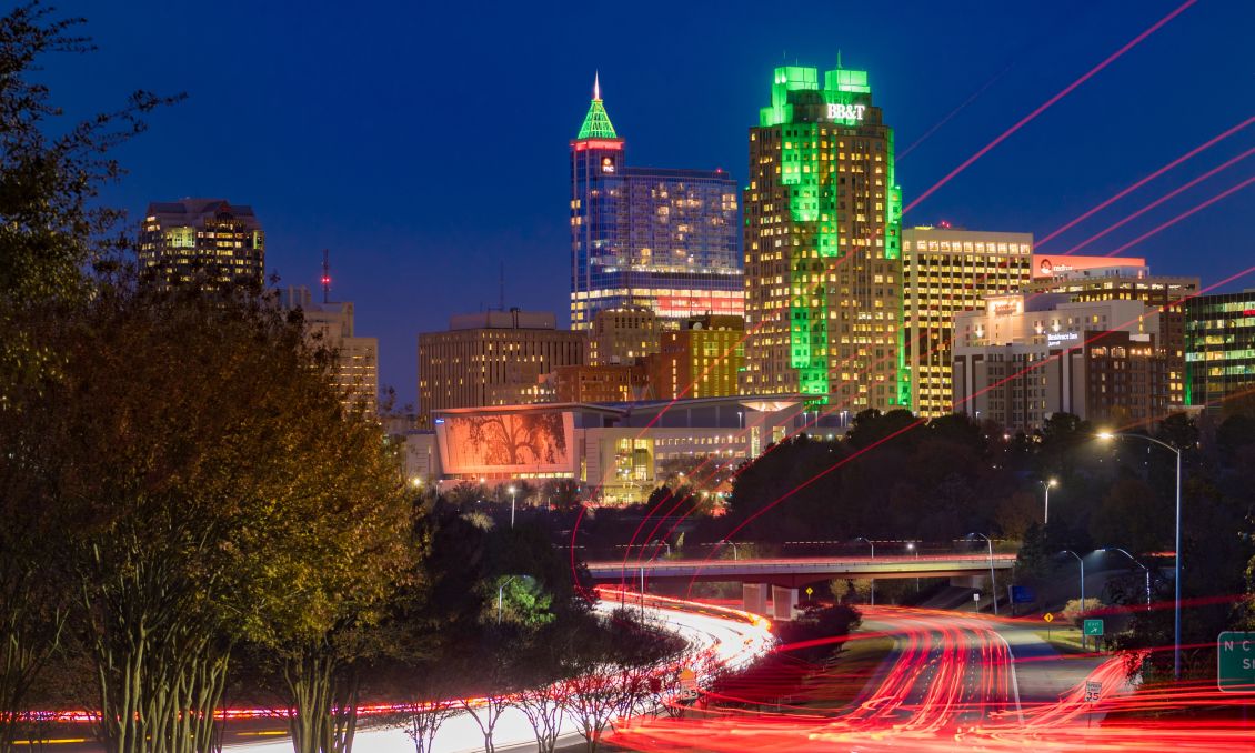 Downtown Raleigh skyline