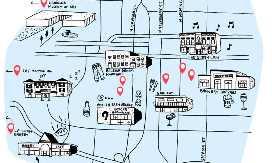 Globe and Mail Raleigh Illustration