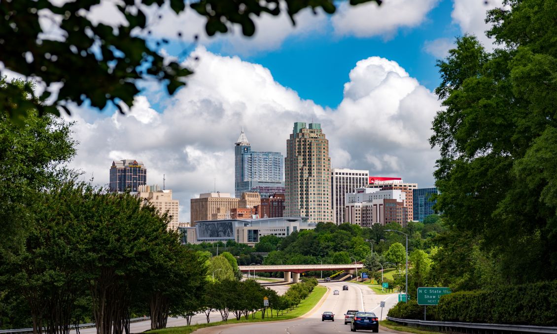 Raleigh Skyline April 2017