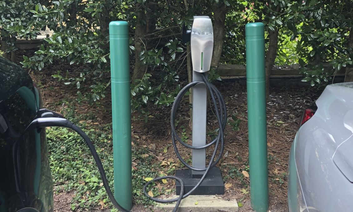 Umstead Hotel Tesla Charging Station