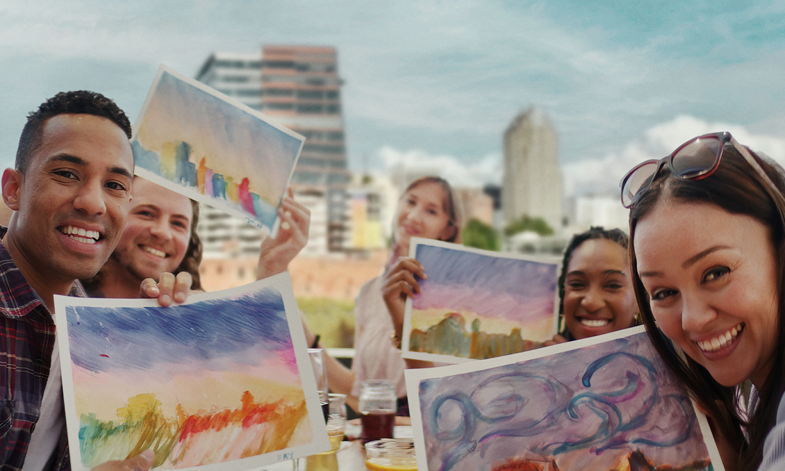 Brush the Skyline - Jump In