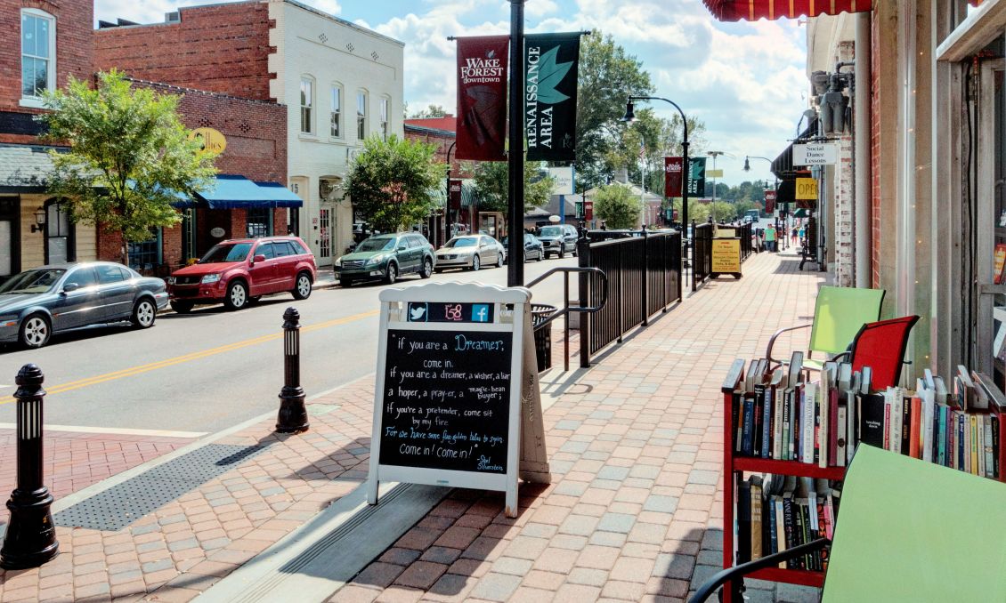 Wake Forest downtown