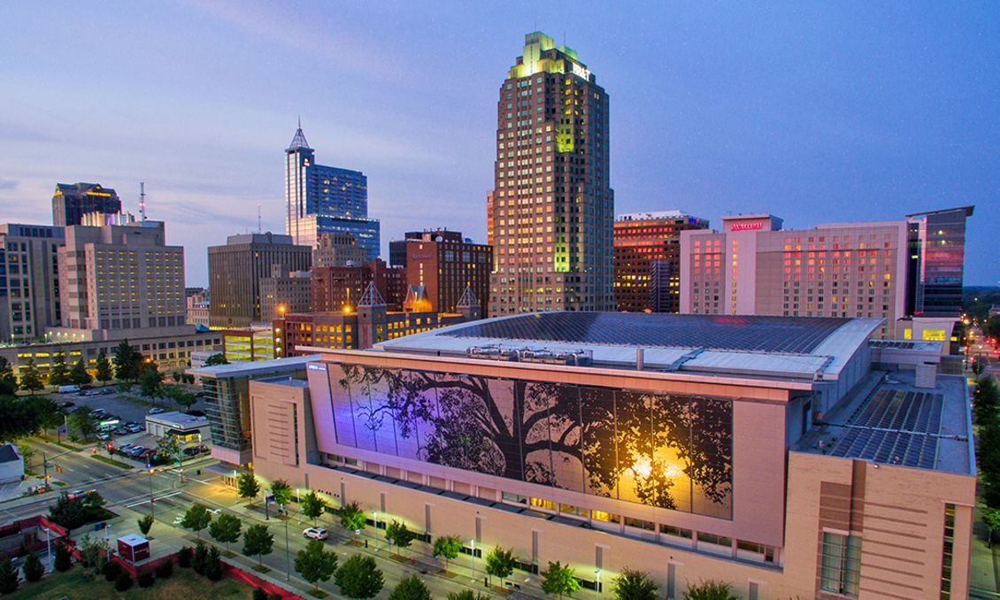 Convention Center drone