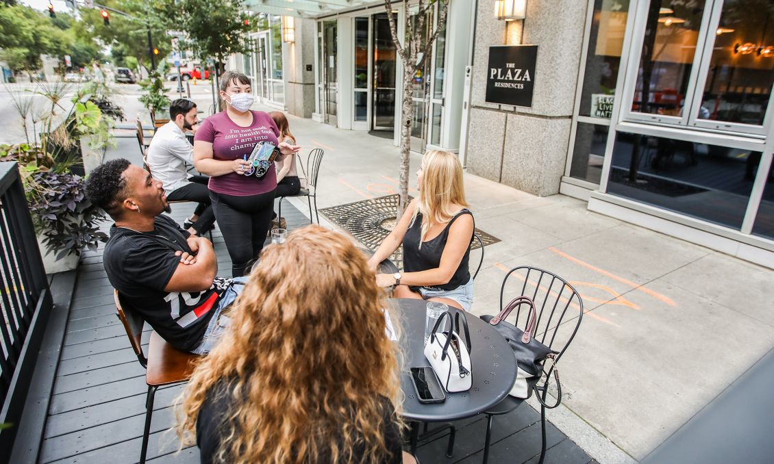 Downtown Raleigh restaurant