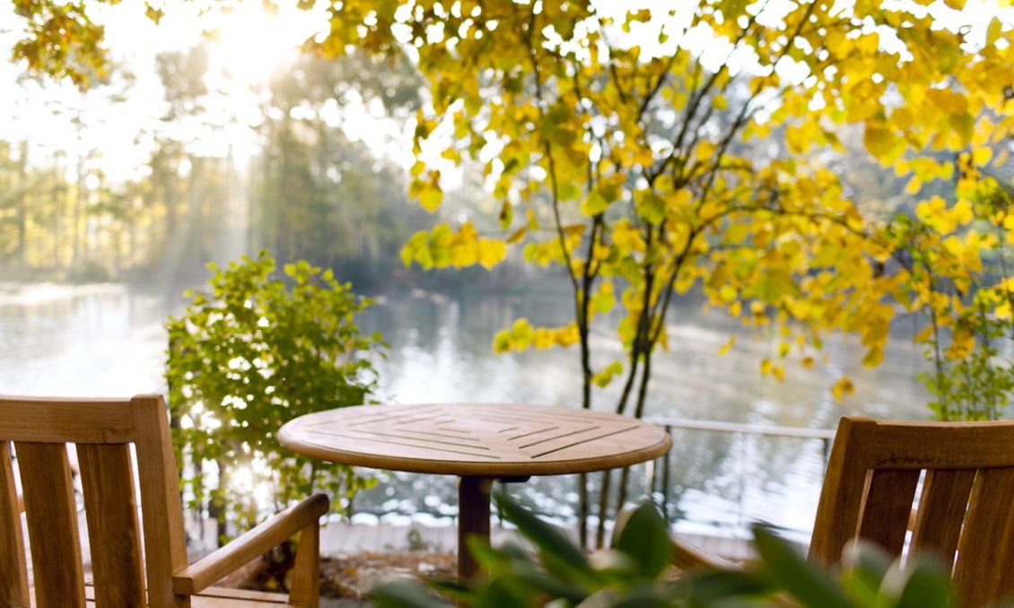 The Umstead Hotel and Spa in the fall