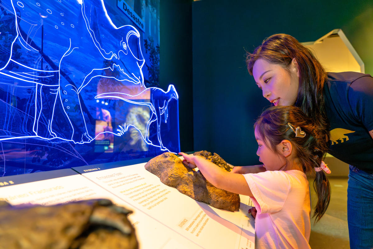 Dueling Dinosaurs at North Carolina Museum of Natural Sciences