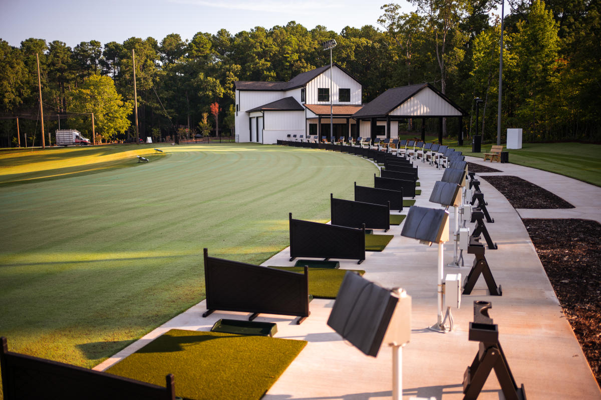 TriGolf Building and Range View