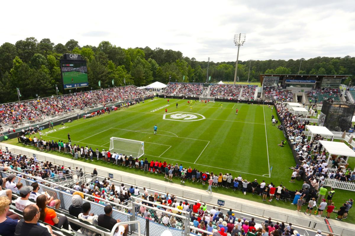 The Soccer Tournament at WakeMed Soccer Park in Cary, N.C.