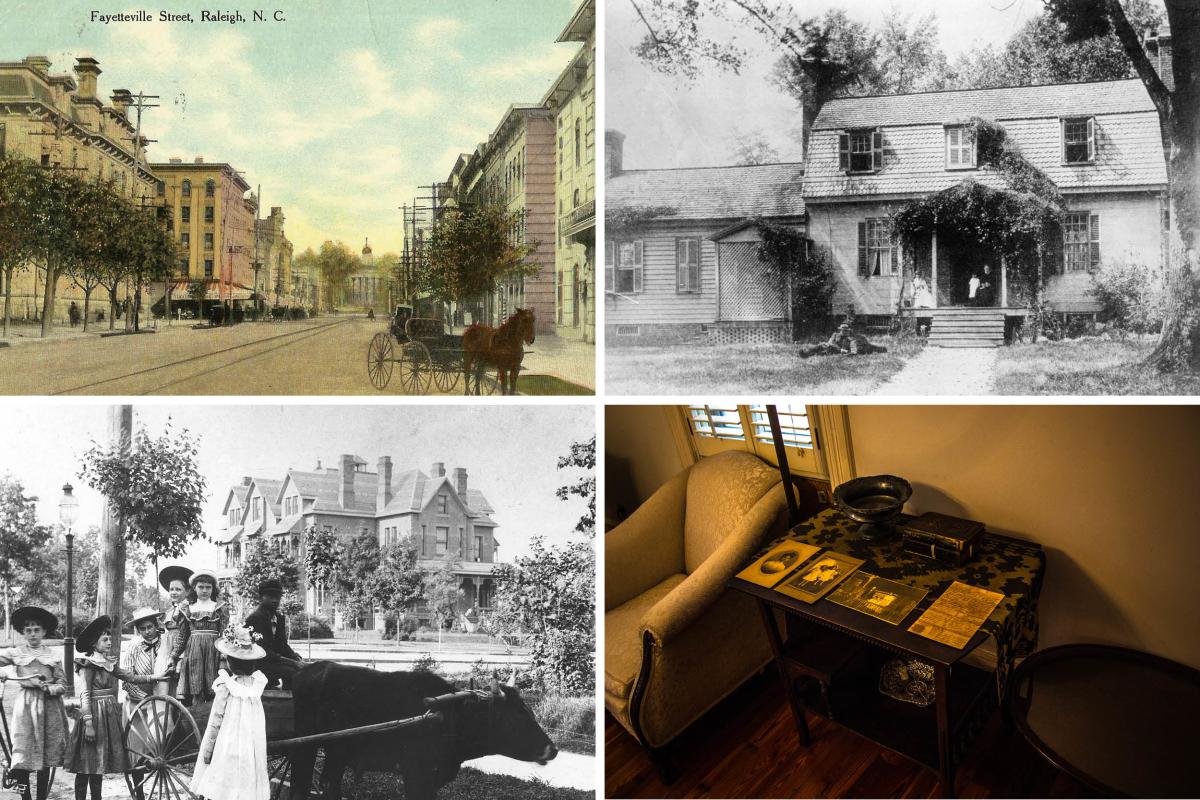 Ghosts of Raleigh collage