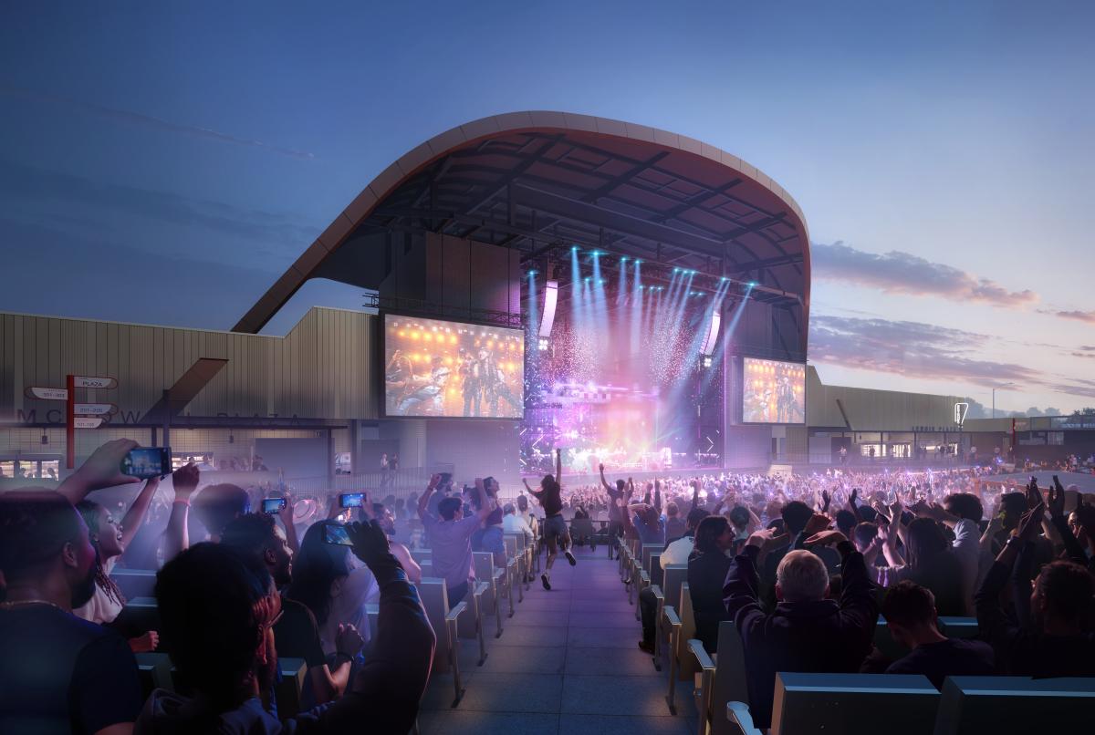 New Red Hat Amphitheatre Rendering