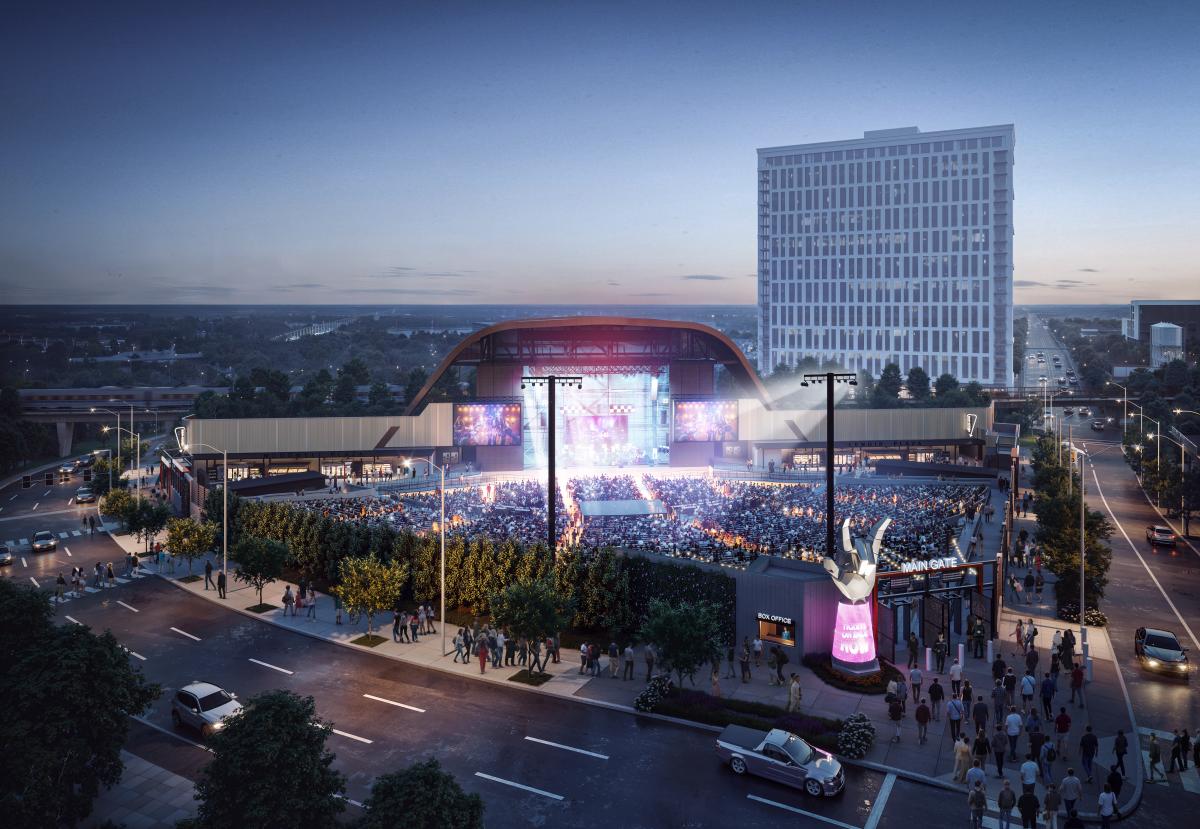 New Red Hat Amphitheater Rendering