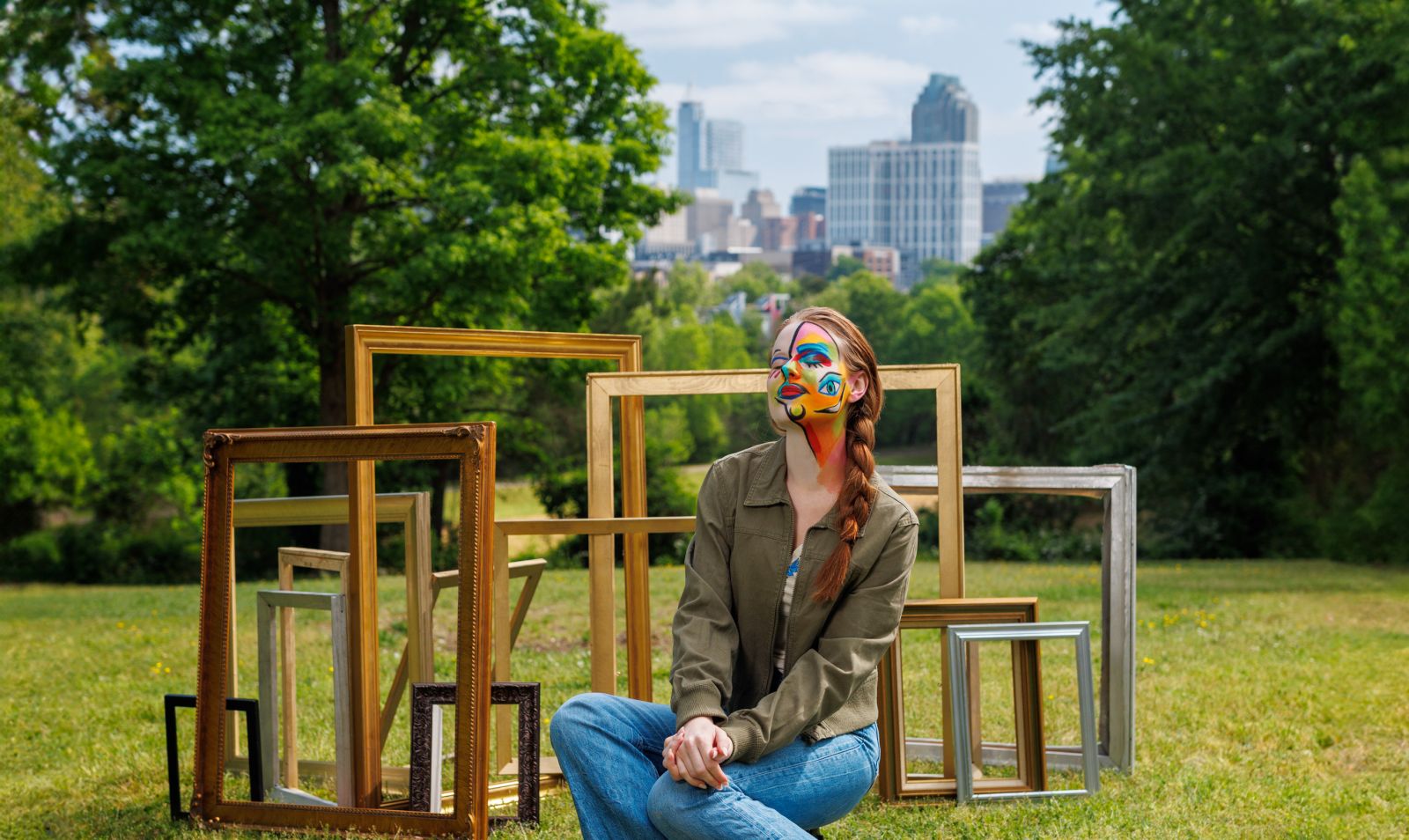 Nobody Out-Nerds Raleigh (Art Nerd) (Square)