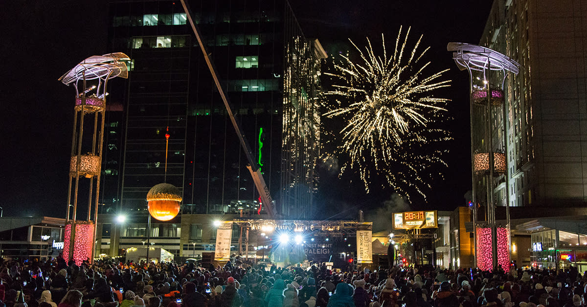 First Night Raleigh Map WRAL First Night Raleigh: A Guide to Downtown Raleigh, N.C.'s Massive ...