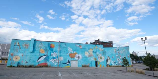 2021 Yulia Avgustinovich S. Main St. Mural