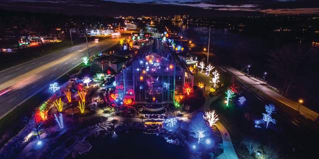 All Aglow Holiday Lights Display