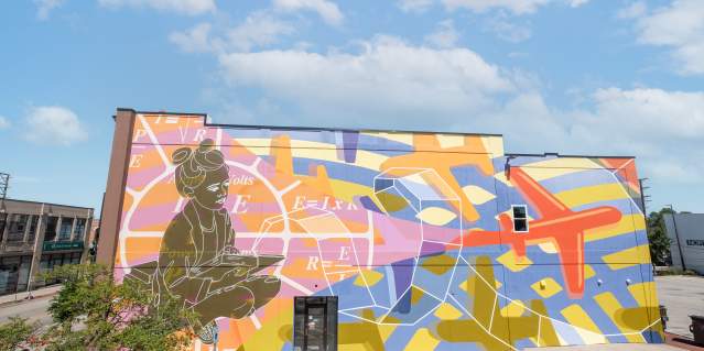 2024 Jenny Ustick & Atalie Gagnet Mural