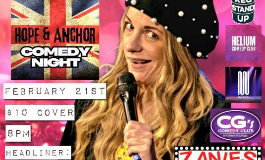 The Hope & Anchor Post Valentine's Comedy Night