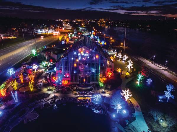 All Aglow Holiday Lights Display