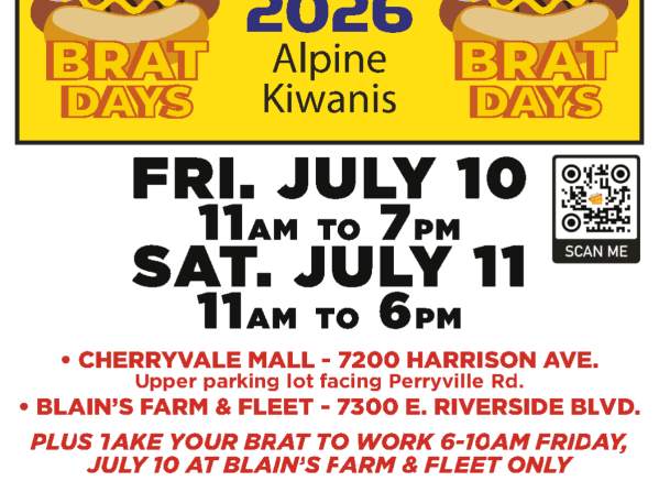 ALPINE KIWANIS BRAT DAYS