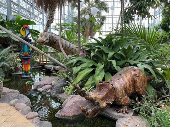 Dinosaurs of the Forgotten Forest at Nicholas Conservatory