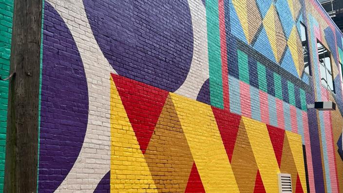 Chase Melendez 2023 Art Alley Mural