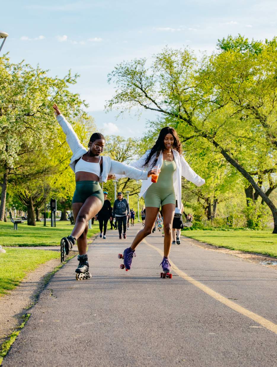 River Rec Path Skating