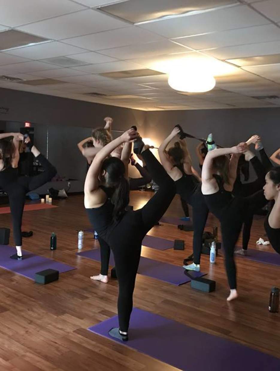 Nspired yoga class
