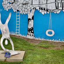 heels over head sculpture