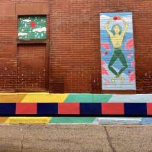 2023 Asia Michael Peters Art Alley Mini Mural