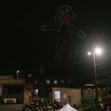 Sock Monkey Drone Show