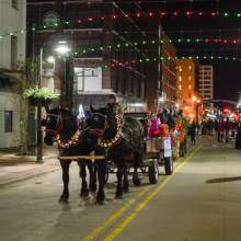 Stroll on State horse and wagon