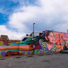 Jenny Ustick & Atalie Gagnet mural