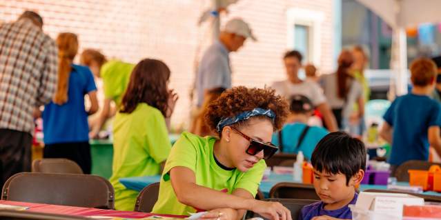 CRE8IV Volunteer Activity Tent