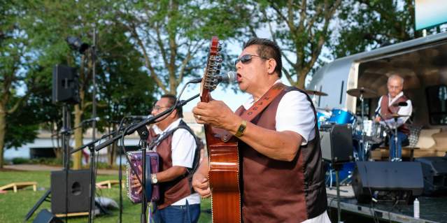 Summer at Davis Park band