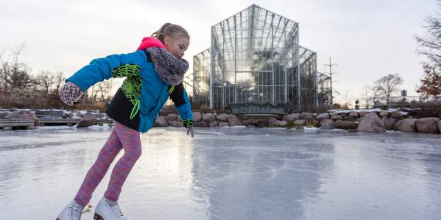Nicholas Conservatory Ice Skating