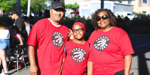 Family at Jurassic Park RKFD event
