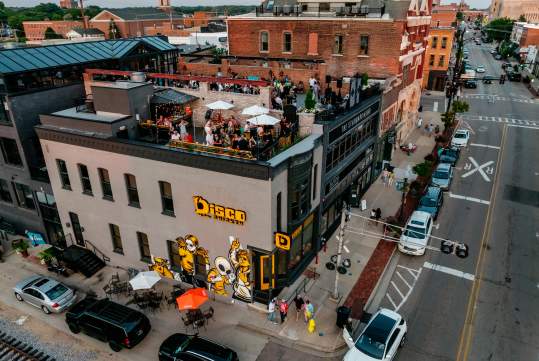 Downtown Rockford Aerial